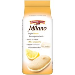 Pepperidge Farm Milano White Chocolate Lemon Flavored 7 Ounce (Pack of 1)