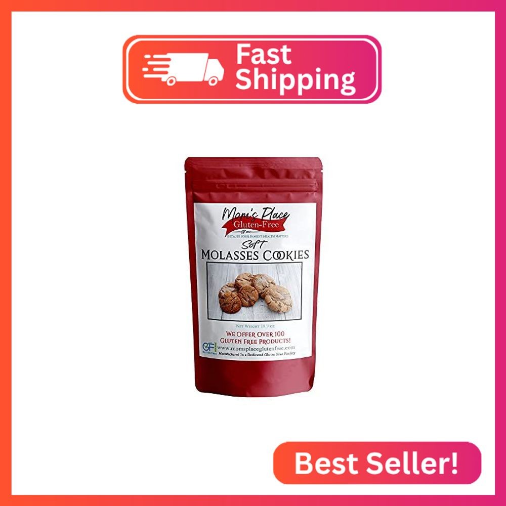 Mom’s Place Gluten-Free Soft Molasses Cookies Mix (15.2 Oz)