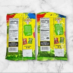 Warheads ~ 3.25oz bags ~ Extreme SOUR hard candy 5 flavor ~ Lot of 2