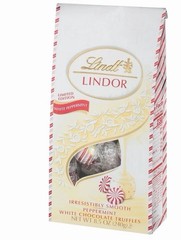 5 Bags Lindt Lindor Peppermint White Chocolate Truffles Bags 5.1 Oz Sealed New