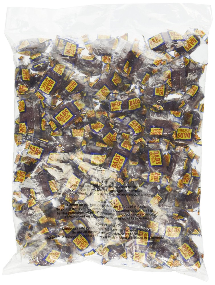 Washburn Dad’s Wrapped Root Beer Barrels ~ 2 Lbs ~ Old 2 Pound (Pack of 1)