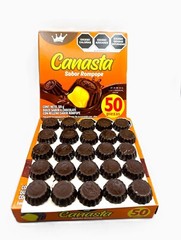 LA CORONA Canasta (2 PACK) Sabor Rompope 50 Piezas 325 gr. | Chocolate