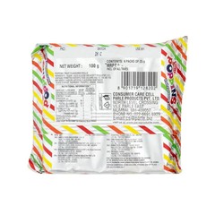 Parle Poppins Fruit Flavours multicolor Rolls Candy 100.0 gm Pouch 1 Pounds