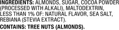 Oven Roasted Dark Chocolate Almonds, 25 oz Resealable Bag