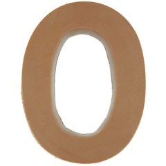 Philadelphia Candies Solid Milk Chocolate Alphabet Letter O, 1.75 Ounce Gift