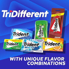 Sugar Free Peppermint Chewing Gum White Mint Flavor 144 Pieces Pack