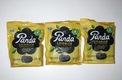 NEW Lot 3 Bags Panda Licorice 7 oz Per Bag Only 4 Natural Ingredients Exp 9/26