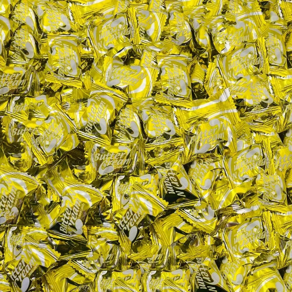 Colombina Butter ‘N’ Cream Butter Toffee, Old Fashioned Hard Candy (2 Pounds)