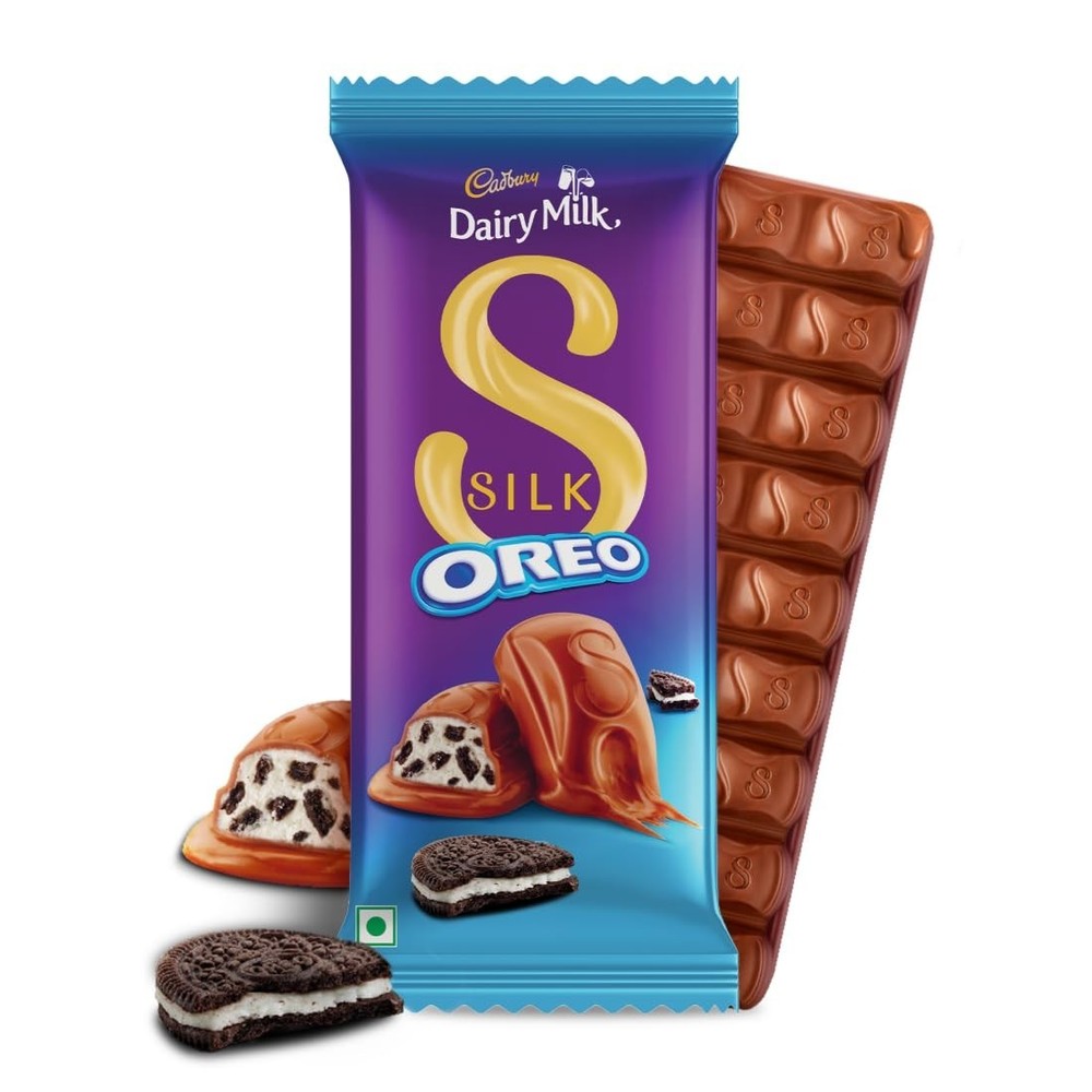 Cadbury Dairy Milk Silk Oreo Chocolate Bar 124g