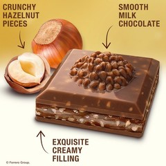 Delicious Milk Chocolate Hazelnut Bar, 3.1 oz – Perfect Self-Treat or Gift!