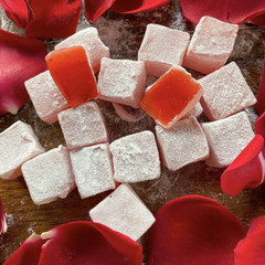 Turkish Delight Candy Fruit Flavored Vegan Traditional Turkish Dessert 17 Oz