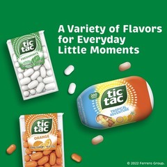 Tic Tac Freshmints 1 Ounce Pack of 12 Refreshing Gluten Free Breath Mints