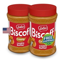 Lotus Biscoff Creamy Cookie Butter 2 Pack