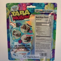 Candy: Taba Squishy Paw TABA Mallow Influencer Famous Marshmallow Paw 3.5oz