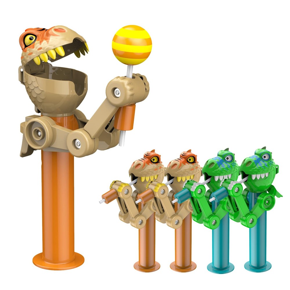 4 Pcs Dinosaur Lollipop Holder for Kids, Halloween Lollipop Case, Creative Pr…