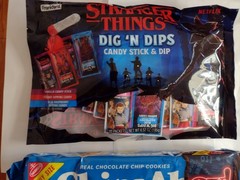 Stranger Things Big Family Size CHIPS AHOY Cookies & Bag Of Candy Ltd. Edition