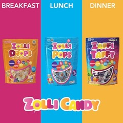 Zollipops Clean Teeth Lollipops, Tropical 1 Pound (Pack of 1), Assorted