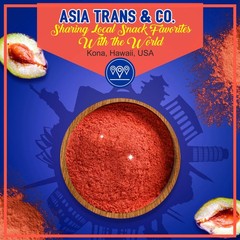 Asia Trans Li Hing Mui Crack Seed Plum Powder | 5 Ounce (Pack of 1), Red