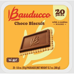 Bauducco Choco Biscuit Cookies with Chocolate Filling, 20 pack