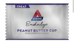 Atkins Endulge Peanut Butter Cups Keto Friendly Box 20 Count 12 oz (340g)