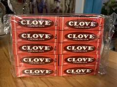 NOSTALGIC “ORIGINAL” Adams Cadbury CLOVE GUM unopened Sealed Box 20 pks 5 sticks