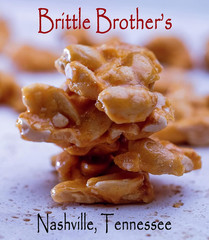Peanut Brittle – 16 Oz Gift Box – Gourmet Candy