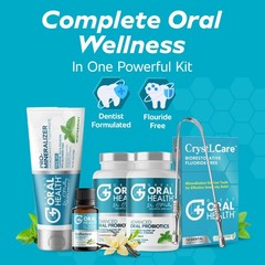 Dental Care Kit 6in1 Oral Hygiene Products for Adults Oral Probiotics for Tee…