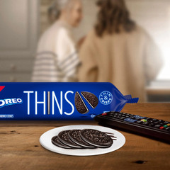 OREO Thins Chocolate Sandwich Cookies, Family Size, 11.78 Oz