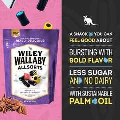 Wiley Wallaby 8 Ounce Allsorts Gourmet 8 (Pack of 1), All Sorts
