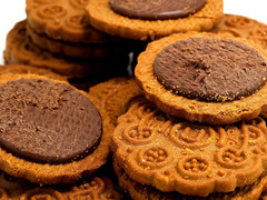 Papadopoulos Greek Sandwich Cookies with Cocoa Filling, 2 Pack. Authentic Europe