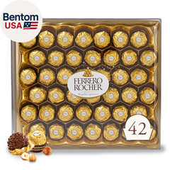 , 42 Count, Premium Milk Chocolate Hazelnut, Chocolates for Gifting, 18.5 Oz