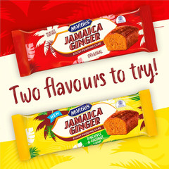 McVitie’s Jamaica Ginger Pineapple & Coconut Sticky Pudding Cake 232g PACK OF 2