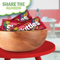 SKITTLES Original Summer Chewy Candy Packs, 36 Ct Bulk Candy Box