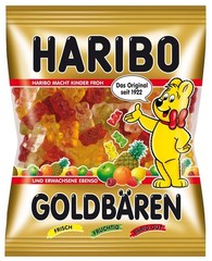 Haribo Goldbaeren Gummy Bear Candy 175g 13.69 x 2.11 x 15.59 cm