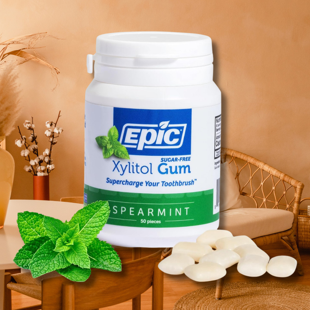 Xylitol Gum Spearmint 50 Pieces