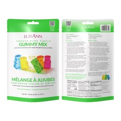 LorAnn Gummy Mix 1.125 Pound (Pack of 1), Multicolored
