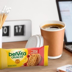Breakfast Bars Biscuits, Cranberry Orange, 8 Packs 4 Biscuits Per Pack
