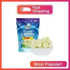 Arctic Farms Freeze Dried Candy Zotz Fizz Candies (3.5oz, Apple)