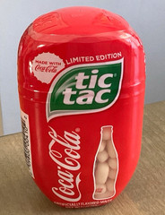 Tic Tac Coca-Cola Cola Flavor Breath Mints Dispenser, Limited Edition