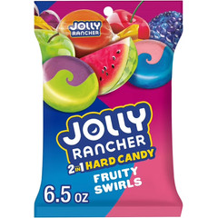 Jolly Rancher 2-in-1 Fruit Flavored Hard Candy, Bag 6.5 oz (2 pack)