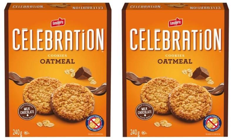 Celebration Oatmeal Cookies, 240g (2 Pack)