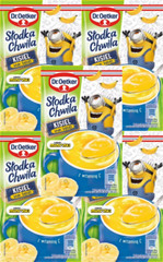 Dr. Oetker Slodka Chwila KISIEL instant hot jelly treat: BANANA Flavor FREE SHIP