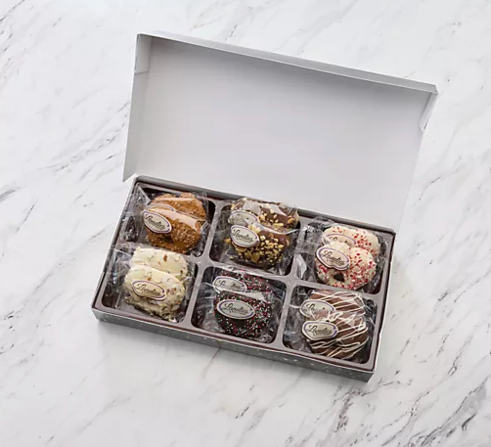 Landies Candies 12-Piece Truffle Stuffed Pretzels by Alberti Popaj
