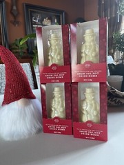 Holiday Snowman White Chocolate and Caramel Snow Pal Hot Drink Bomb Quantity 4