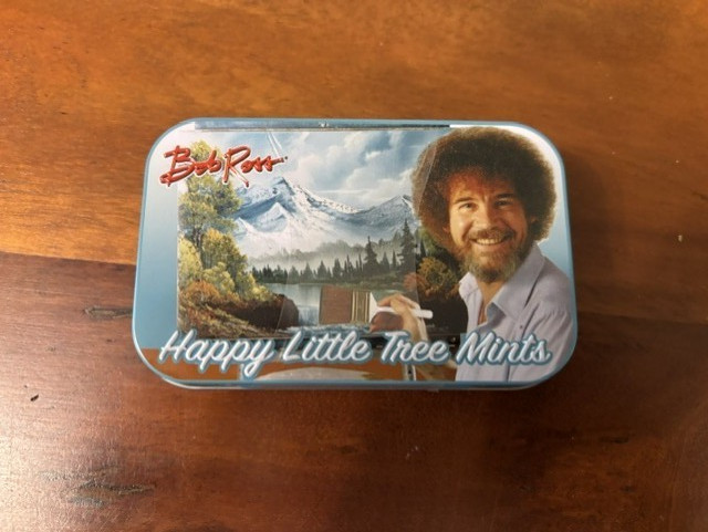 NEW Bob Ross Happy Little Tree Mints Factory Sealed