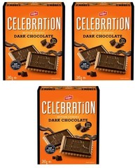 Celebration Butter Cookies with Dark Chocolate, 240g (3 Pack)