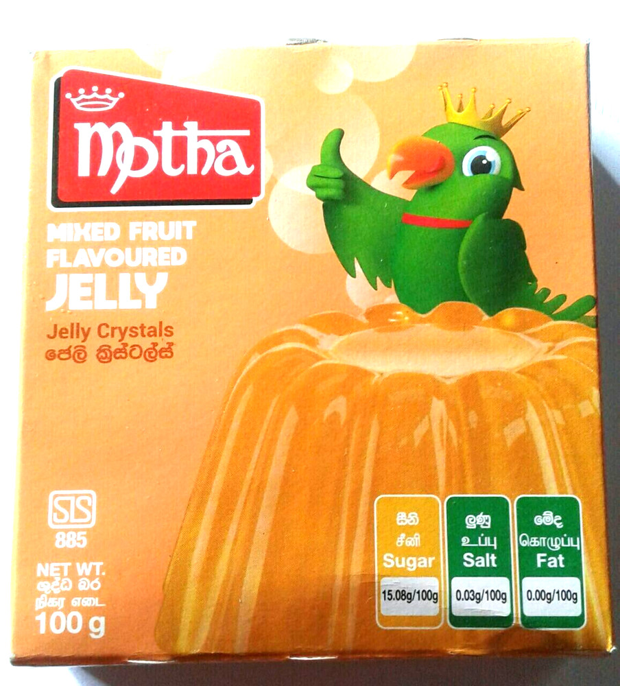 MOTHA Jelly Orange four Currant Flavoured Jelly Crystals Felling New Products