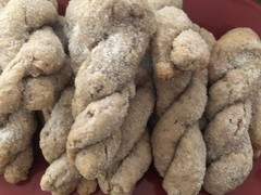 Ciambelle Al Vino Rosso….Italian Red Wine Cookies * Organic Ingredients