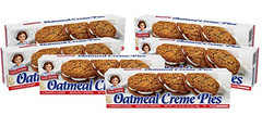 Oatmeal Creme Pies, 96 Individually Wrapped Sandwich Cookies (8 Boxes)