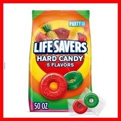 Hard Candy Assortment Bulk Pack – 5 Fruity Flavors, 50 oz